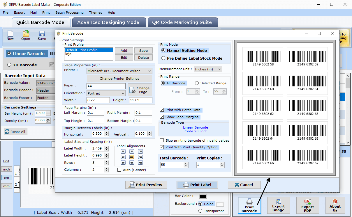 Corporate Edition Barcode Software Corporate Edition